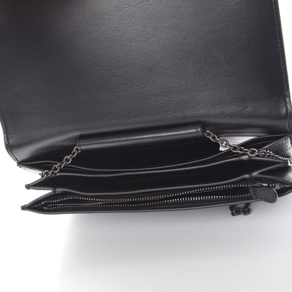 Bottega Veneta Nappa Intrecciato Continental Chain Wallet Nero Black 6 of 10