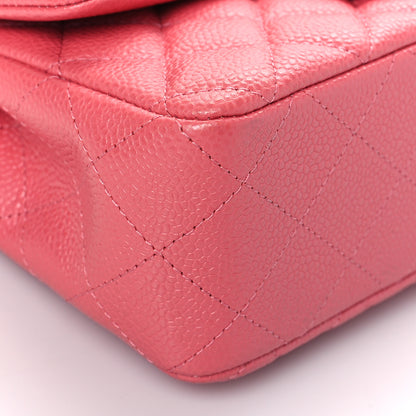 Chanel Iridescent Caviar Quilted Mini Rectangular Flap Pink 5 of 10