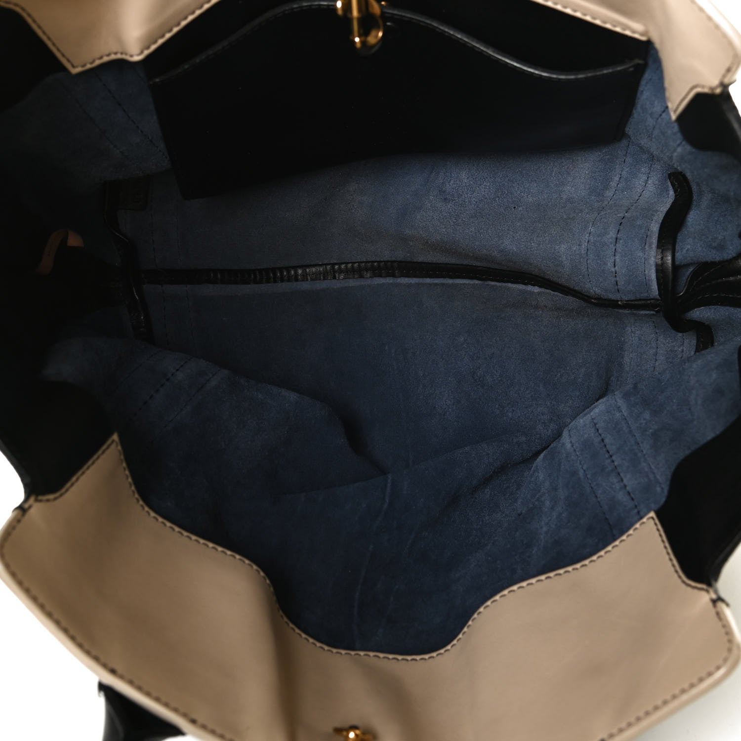 Chloe Calfskin Small Alison East West Tote Navy 5 of 11