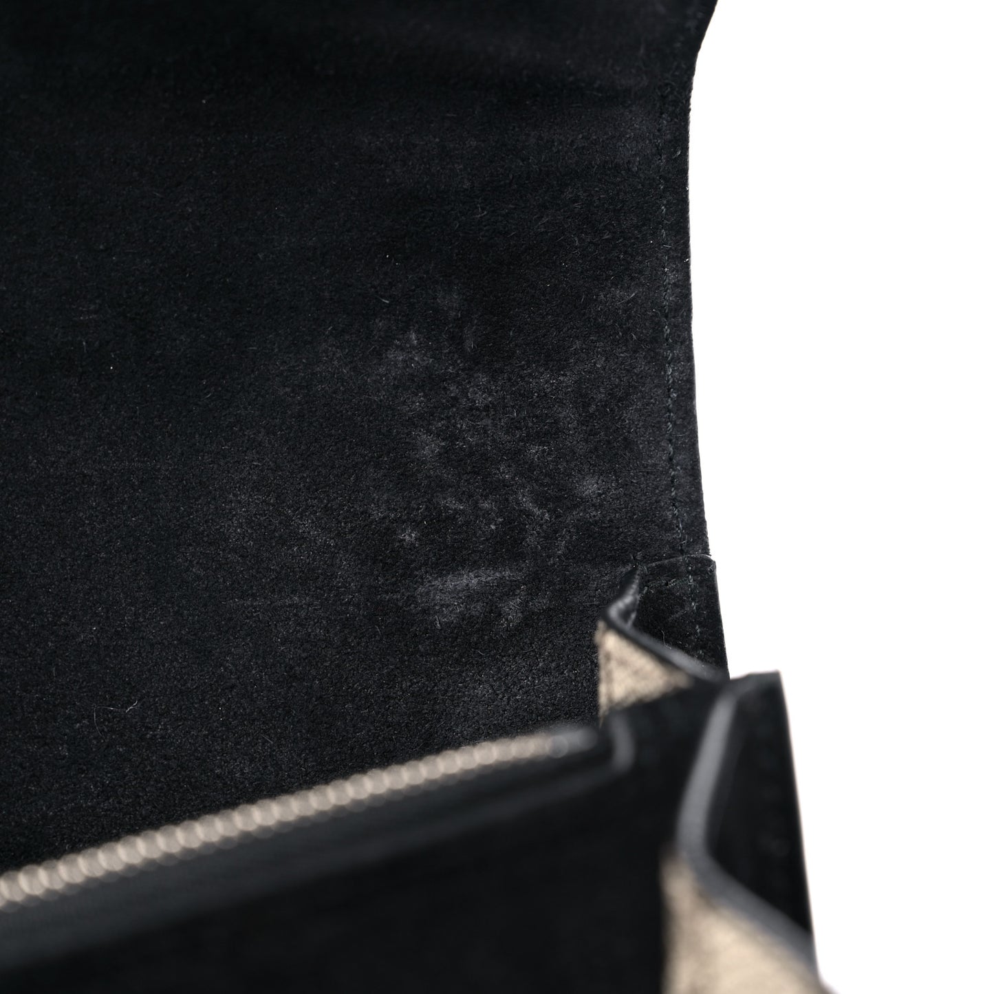 GG Supreme Monogram Crystal Medium Dionysus Shoulder Bag Black