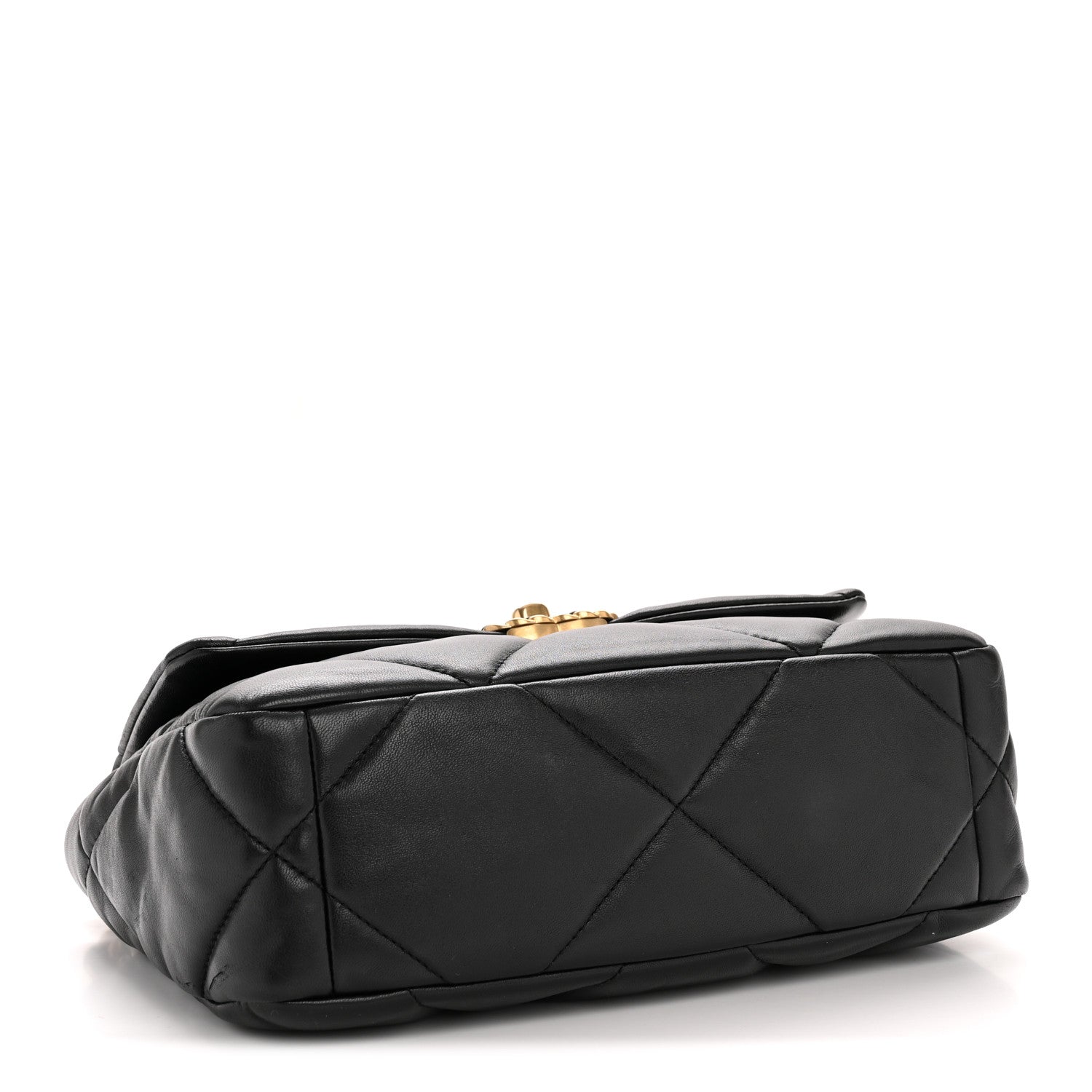 Chanel Lambskin Quilted Medium Chanel 19 Flap Black 4 of 14