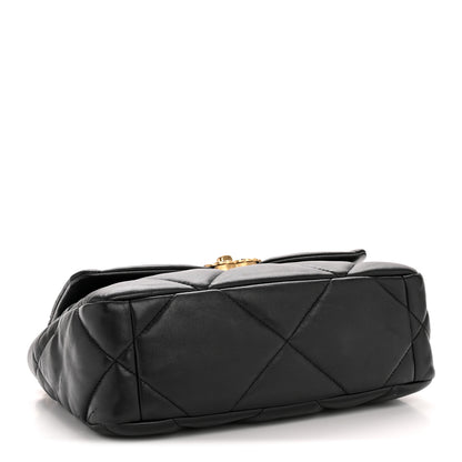 Chanel Lambskin Quilted Medium Chanel 19 Flap Black 4 of 14