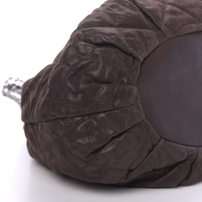 Chanel Iridescent Calfskin Quilted Large In The Mix Tote Dark Brown 6 of 12
