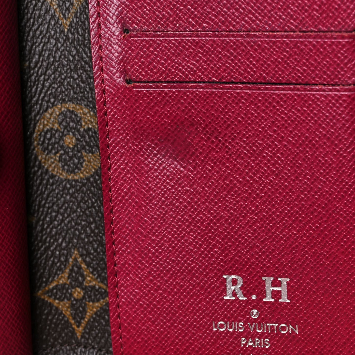 Epi Monogram Marie-Lou Compact Wallet Fuchsia