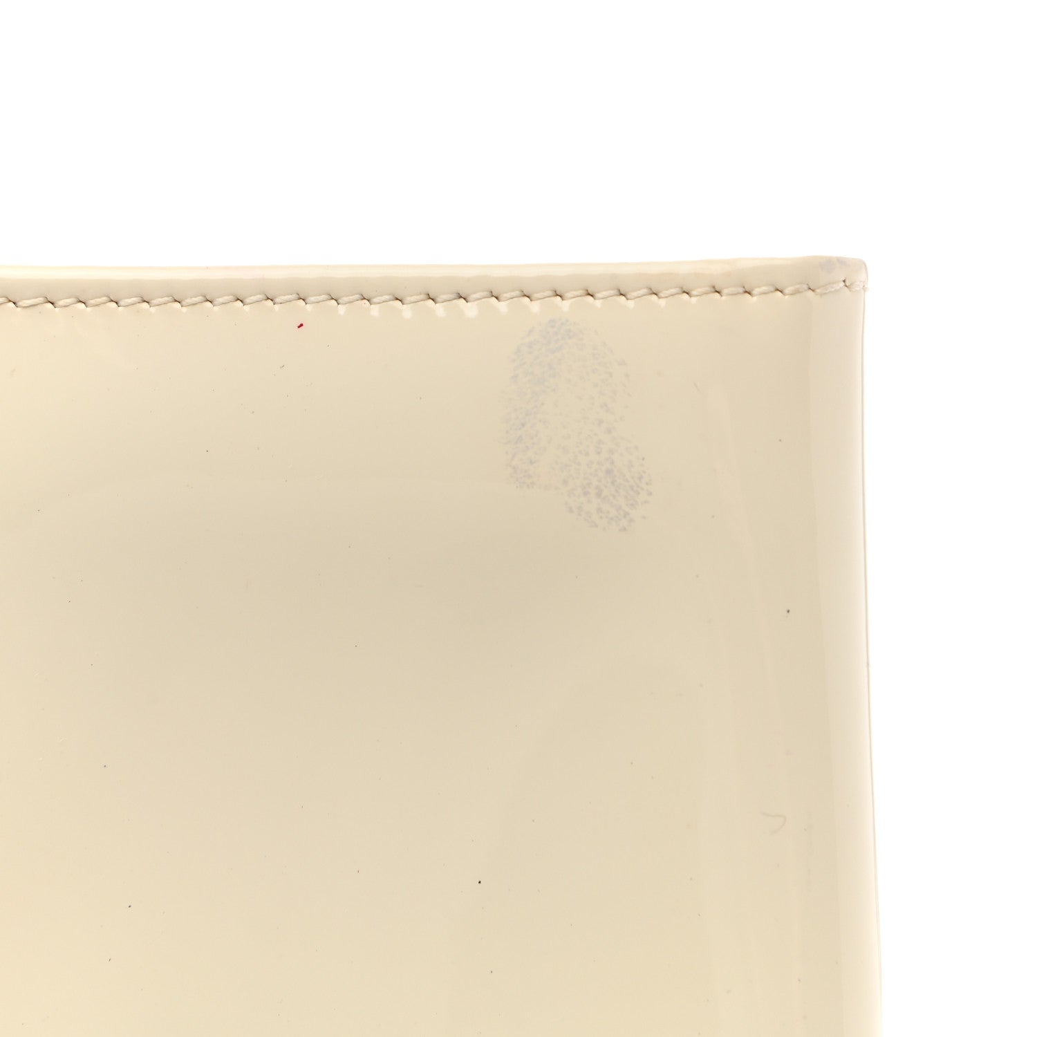 Jimmy Choo Patent Clutch White 9 of 11