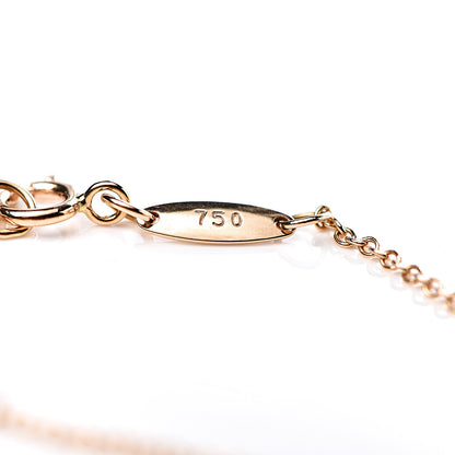 Tiffany 18K Rose Gold Diamond .15ctw Elsa Peretti Diamonds by the Yard Station Bracelet 8 of 8