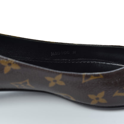 Louis Vuitton Patent Monogram Fetish Ballerina Flats 37.5 9 of 9