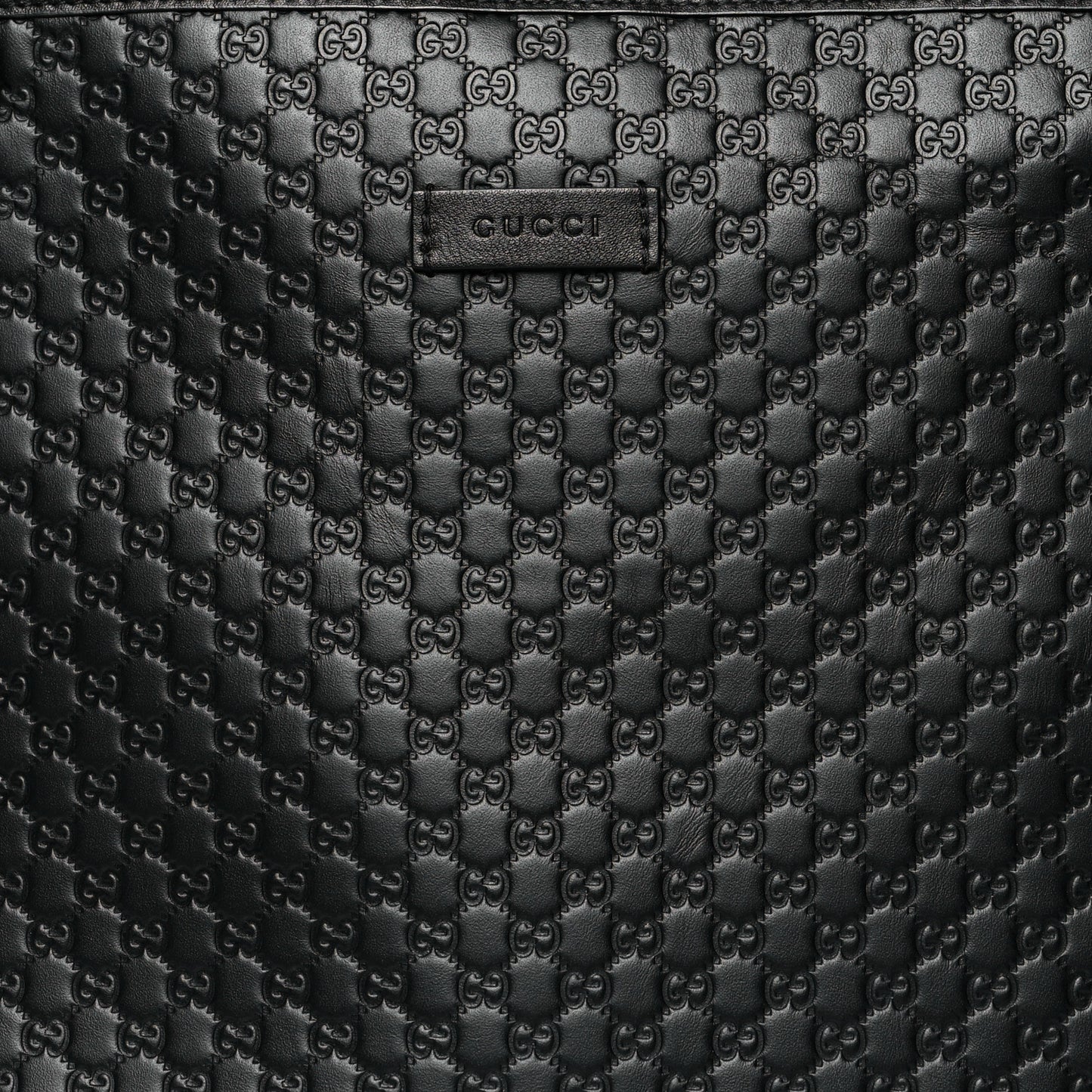 Microguccissima Medium Joy Tote Black