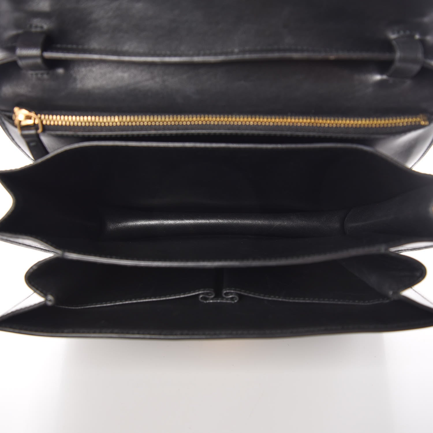 Celine Box Calfskin Medium Classic Box Flap Bag Black 5 of 7