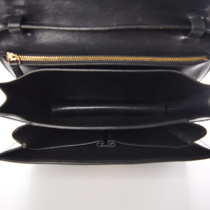 Celine Box Calfskin Medium Classic Box Flap Bag Black 5 of 7