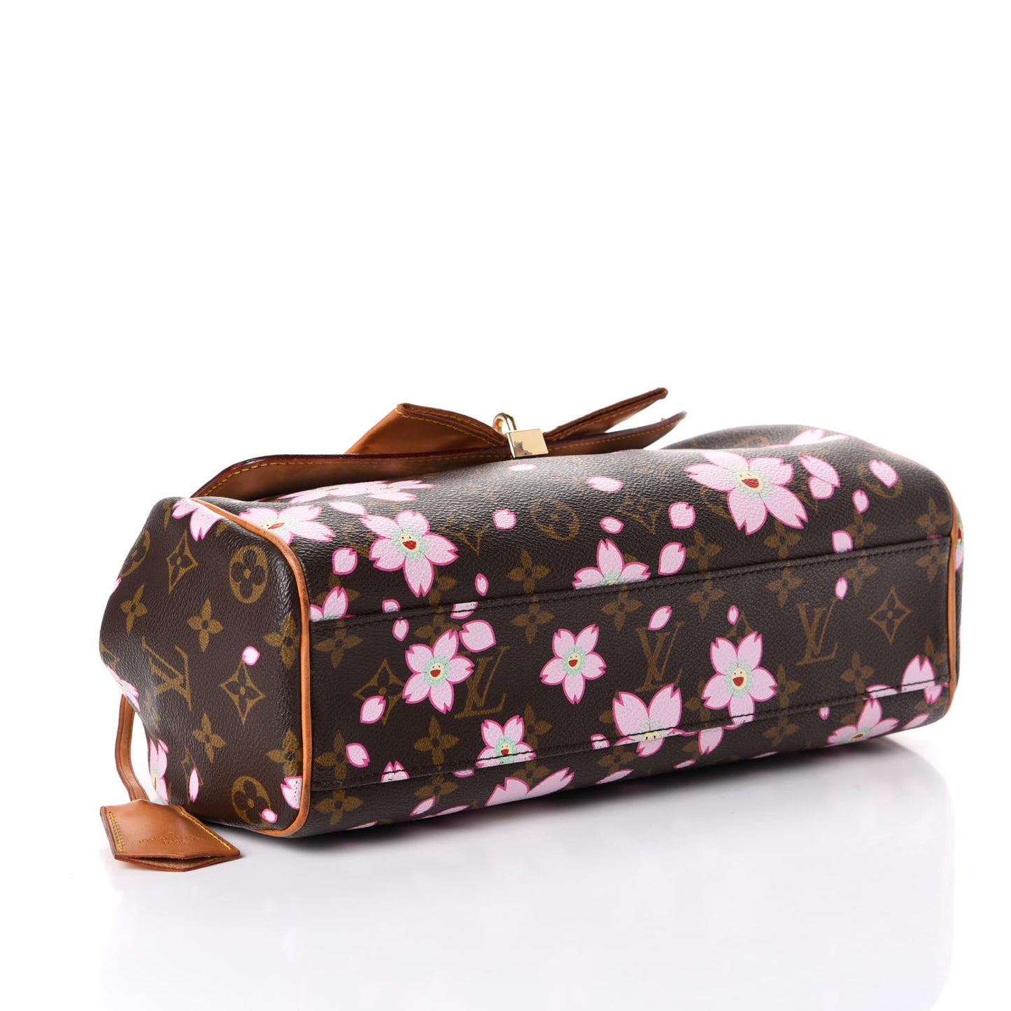 Monogram Cherry Blossom Sac Retro Bag Brown
