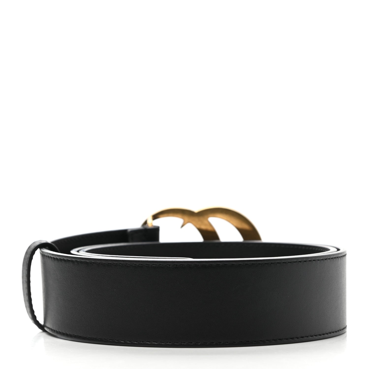 Gucci Calfskin Double G 40mm Belt 90 36 Black 2 of 7