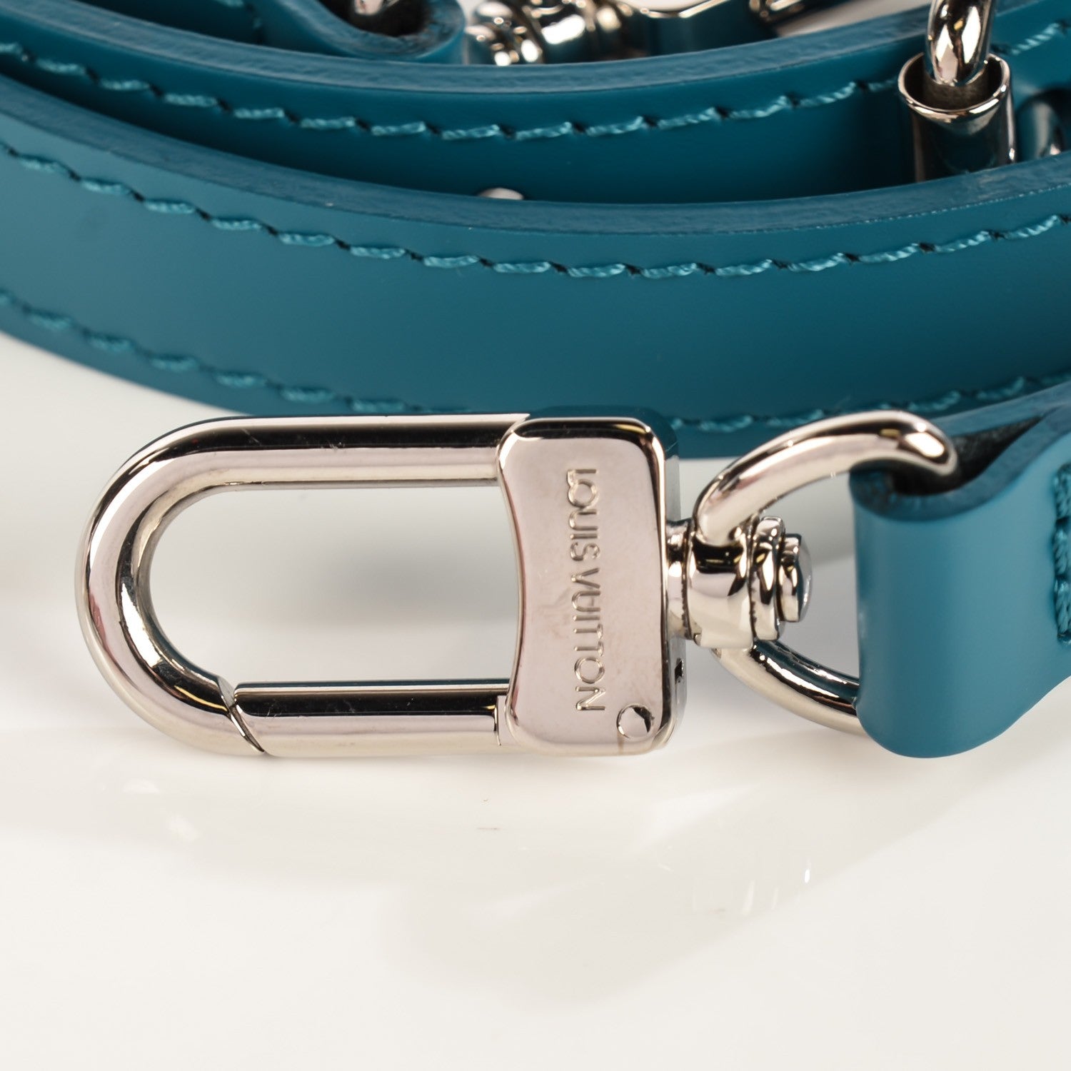 Louis Vuitton Epi Adjustable Shoulder Strap 16MM Cyan 5 of 6