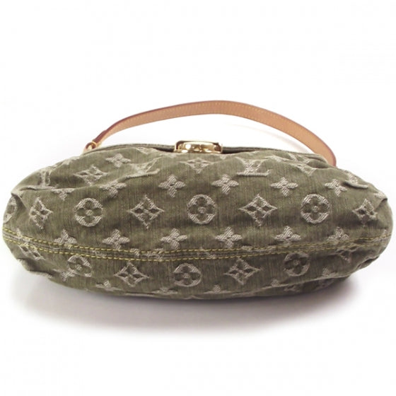 Monogram Denim Mini Pleaty Lichen