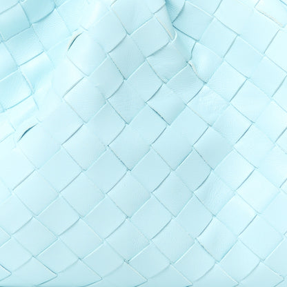 Bottega Veneta Nappa Intrecciato Teen Pouch Pale Blue 9 of 11