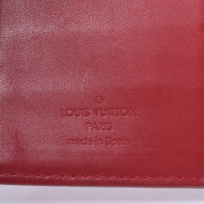 Louis Vuitton Vernis Small Ring Agenda Cover Pomme D'Amour 6 of 8