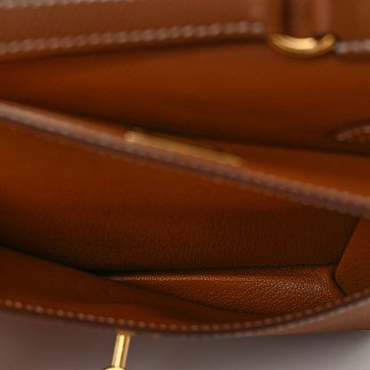 Hermes Epsom Kelly En Desordre Sellier 20 Gold 5 of 12