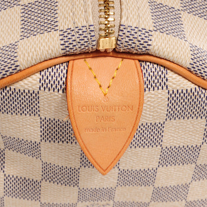 Louis Vuitton Damier Azur Speedy 30 7 of 7