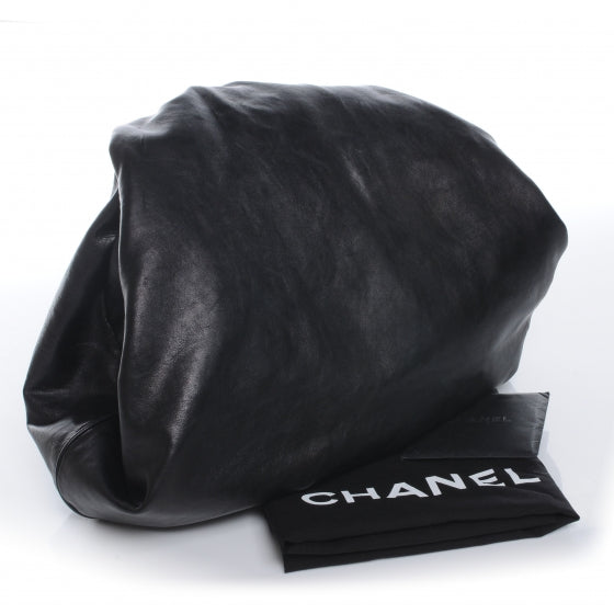 Chanel Lambskin Large Rock and Chain Hobo Black 3 of 8