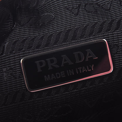 Prada Terry Cloth Mini Re-Edition 2000 Bag Petalo Black 5 of 8