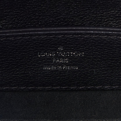 Louis Vuitton Calfskin Lockme Mini Backpack Black 8 of 8