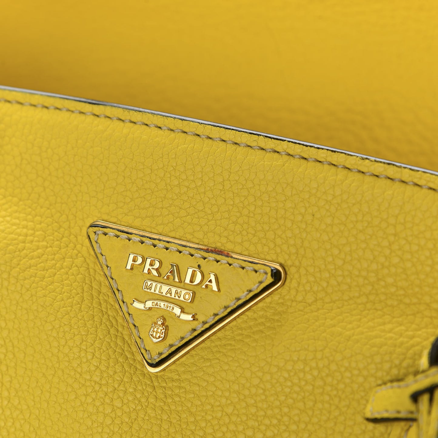 Vitello Grain Tote Girasole
