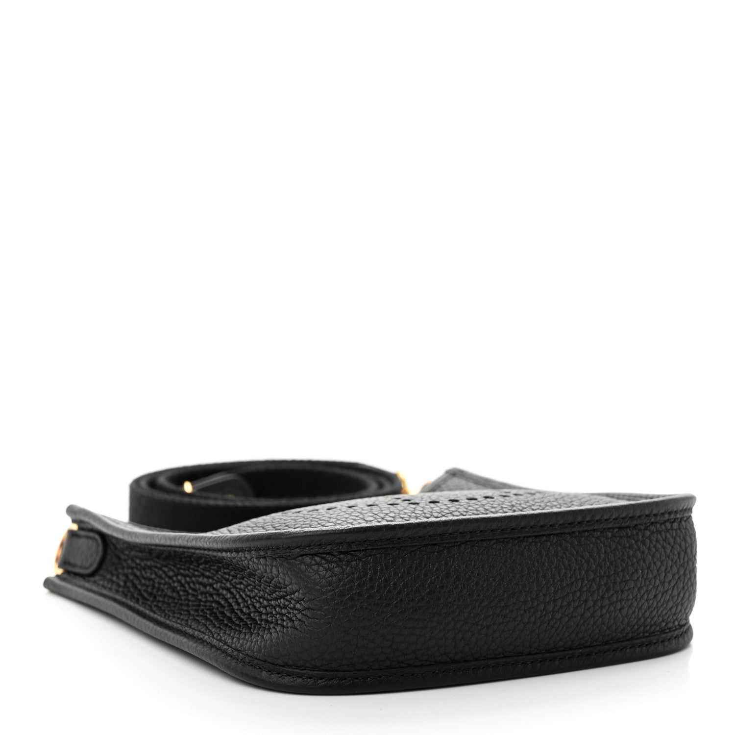 Hermes Taurillon Clemence Evelyne TPM Black 4 of 11