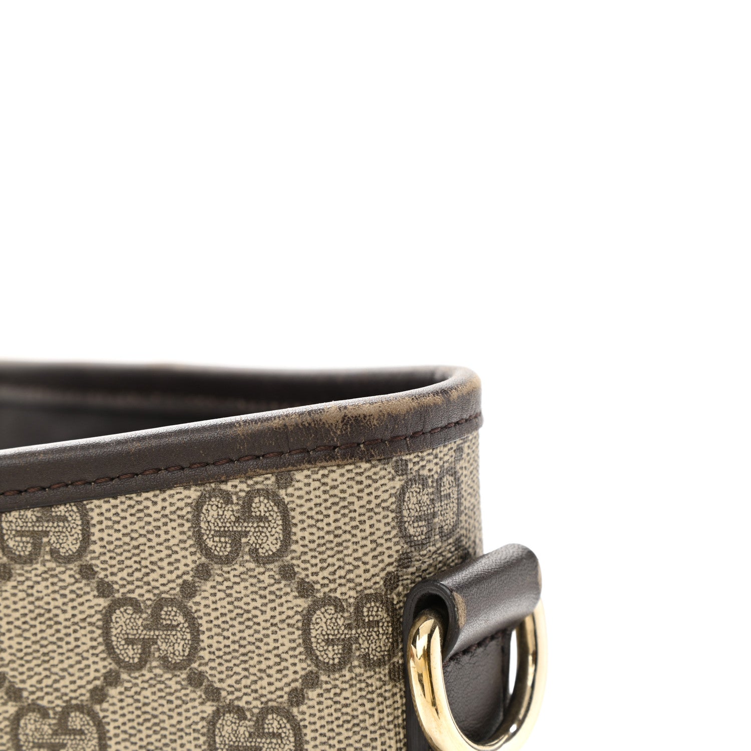 Gucci GG Supreme Monogram Medium Joy Tote Dark Brown 16 of 19
