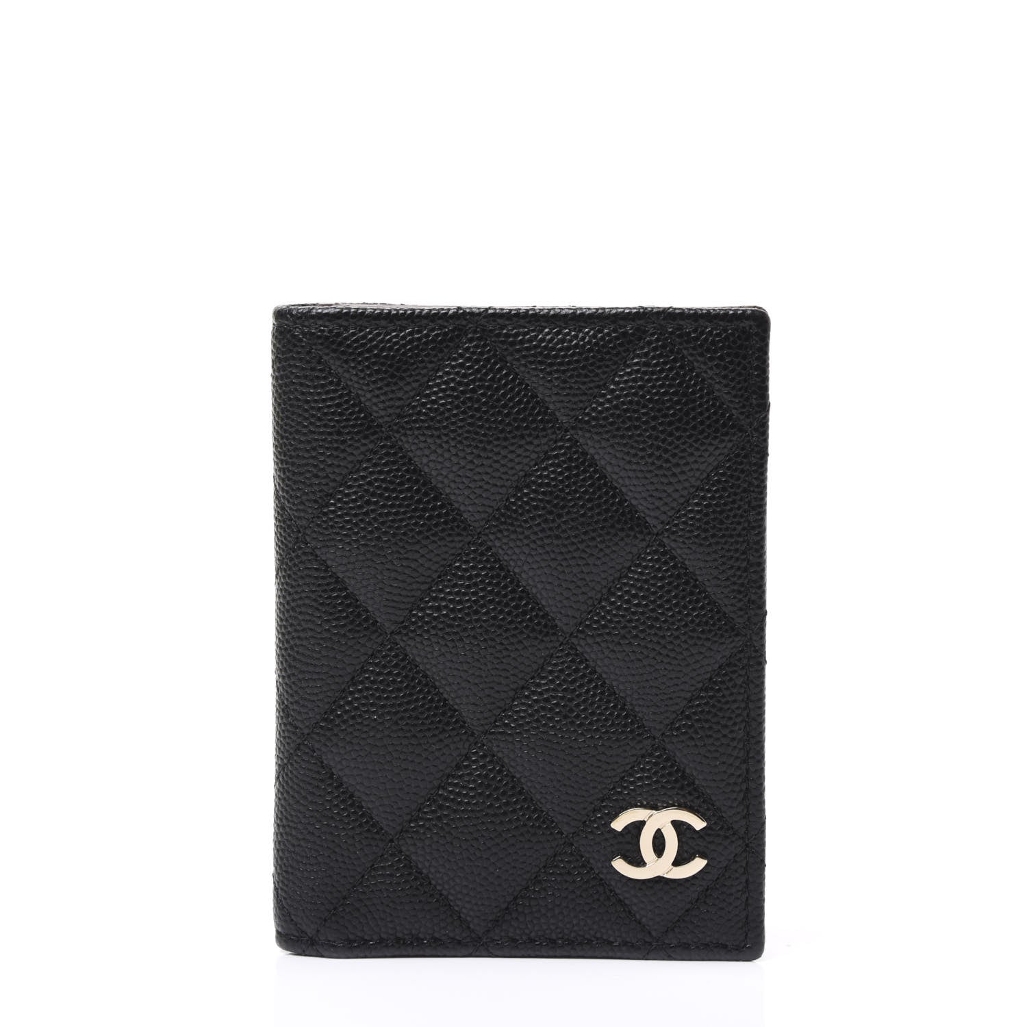 Chanel Caviar Quilted Card Holder Wallet Black 1 of 13