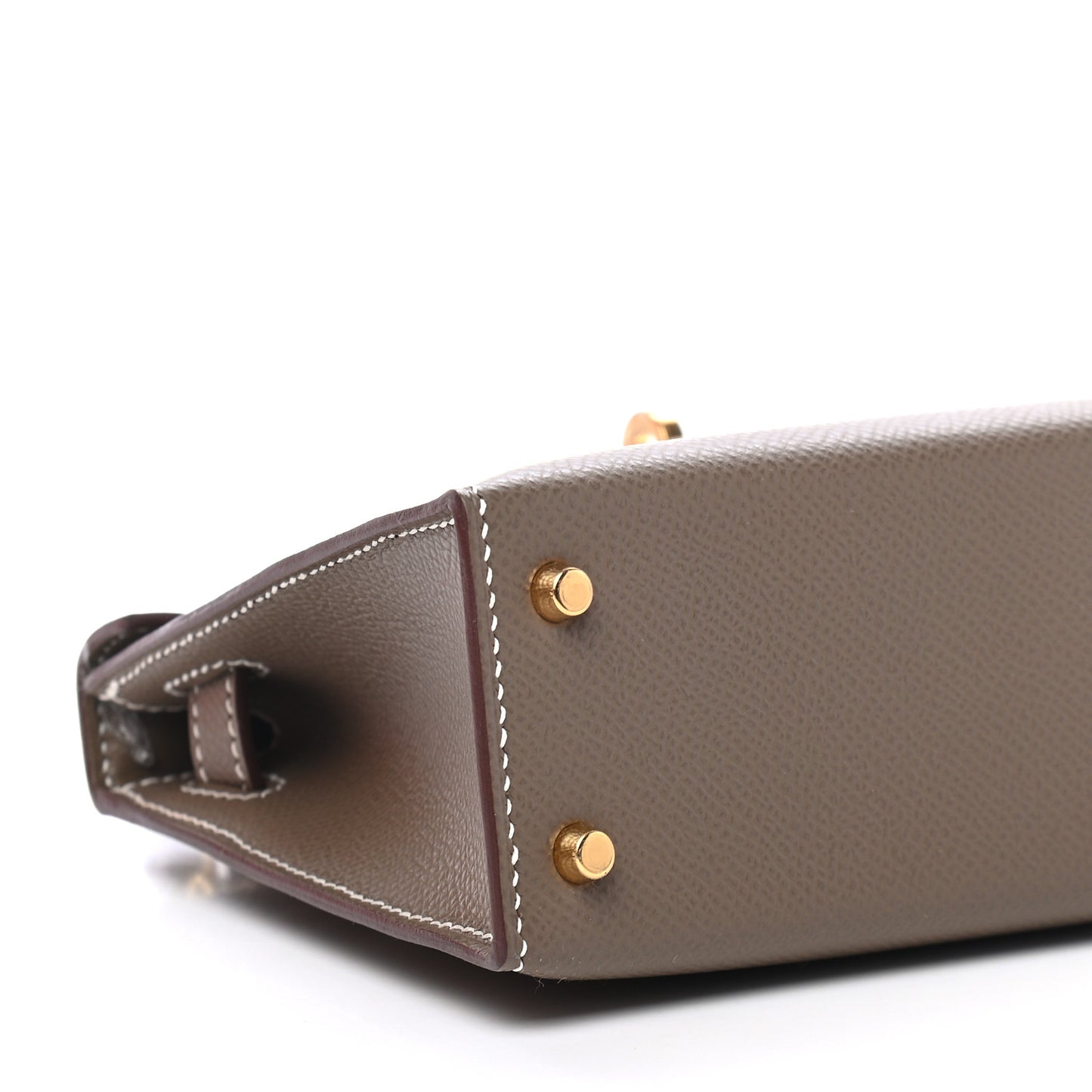 Epsom Mini Kelly Sellier 20 Etoupe