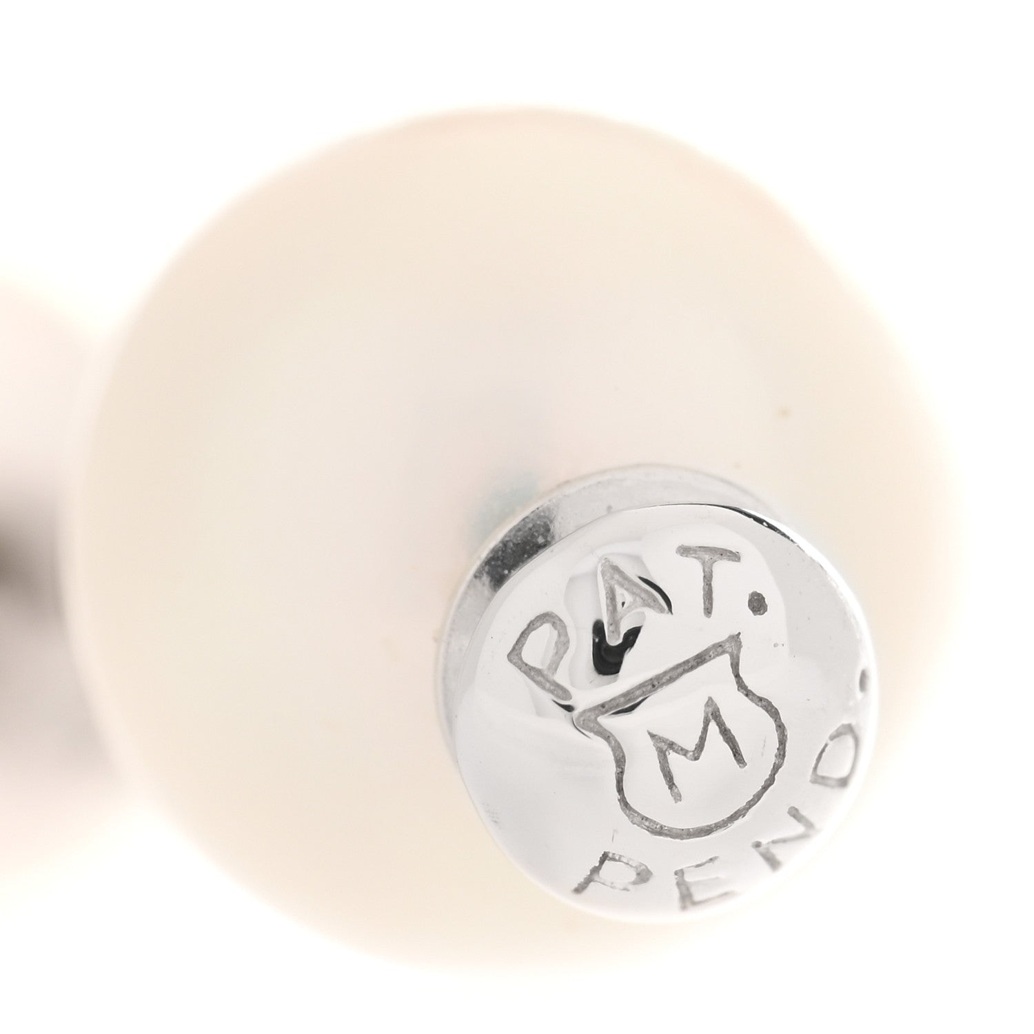 Mikimoto 18K White Gold Diamond Akoya Pearl 7-7.5mm Pearls in Motion Earrings 4 of 5