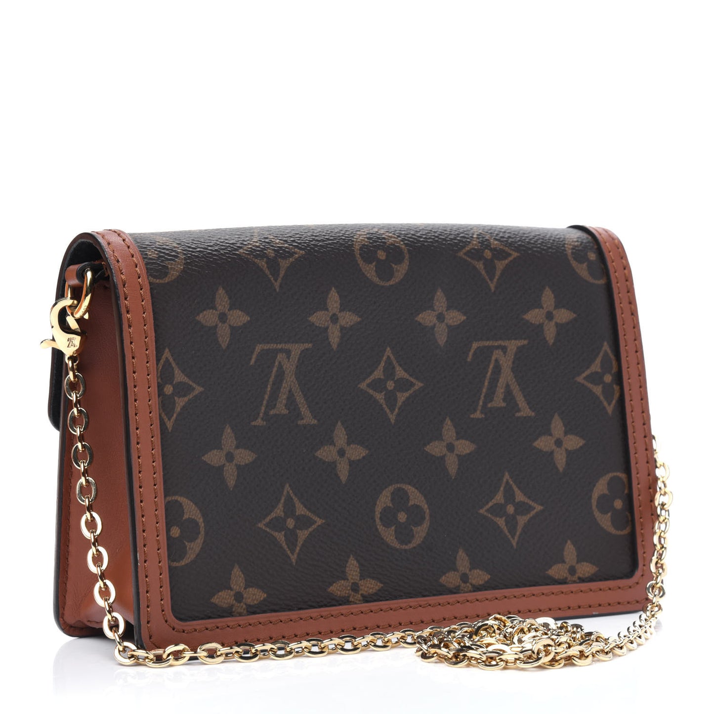 Reverse Monogram Dauphine Chain Wallet