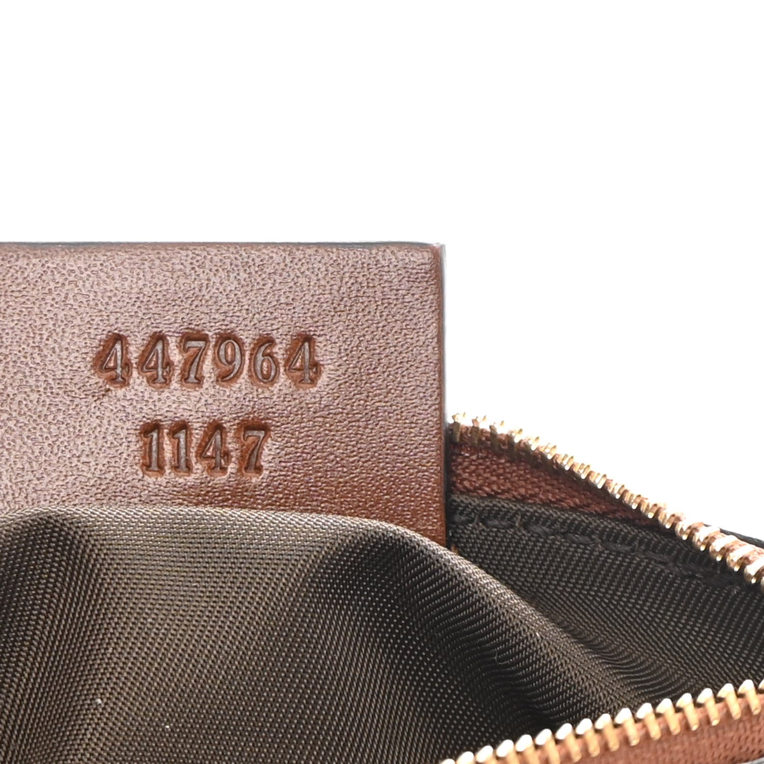 Gucci GG Supreme Monogram Key Case Brown 7 of 11