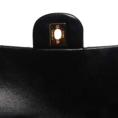 Chanel Lambskin Medium Double Flap Black 5 of 8
