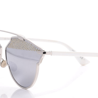 Christian Dior Studded So Real Sunglasses Silver 5 of 10