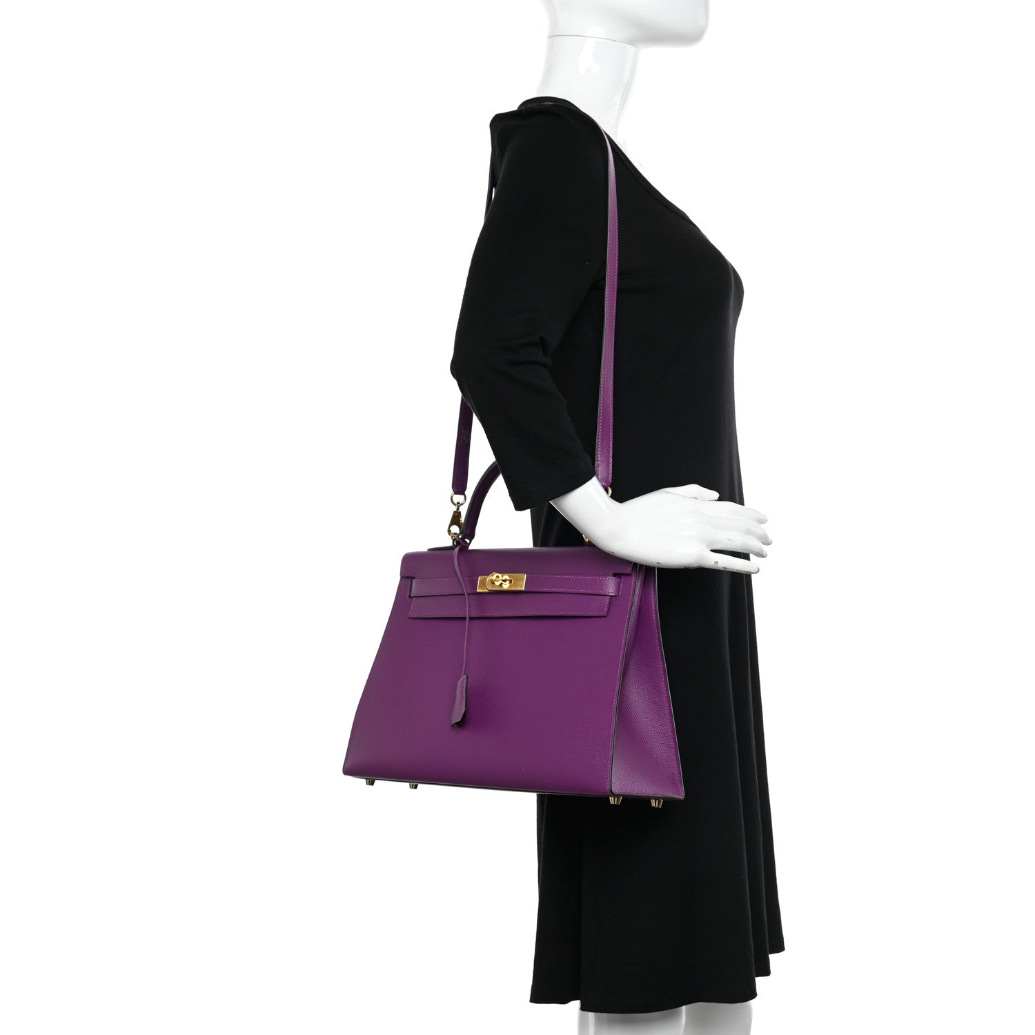 Hermes Epsom Kelly Sellier 32 Anemone 2 of 10