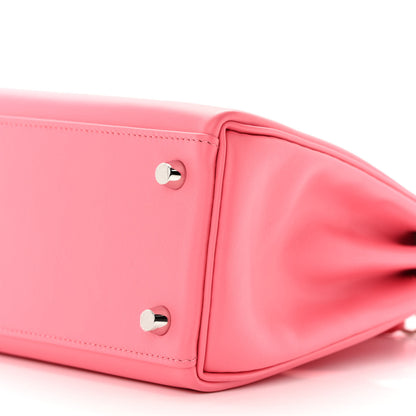 Hermes Swift Kelly Retourne 25 Rose Azalee 10 of 15