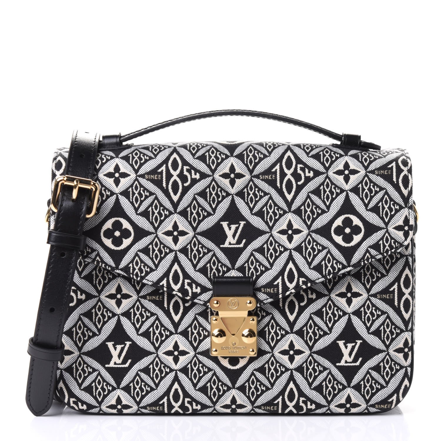 Louis Vuitton Jacquard Since 1854 Pochette Metis Grey 1 of 4