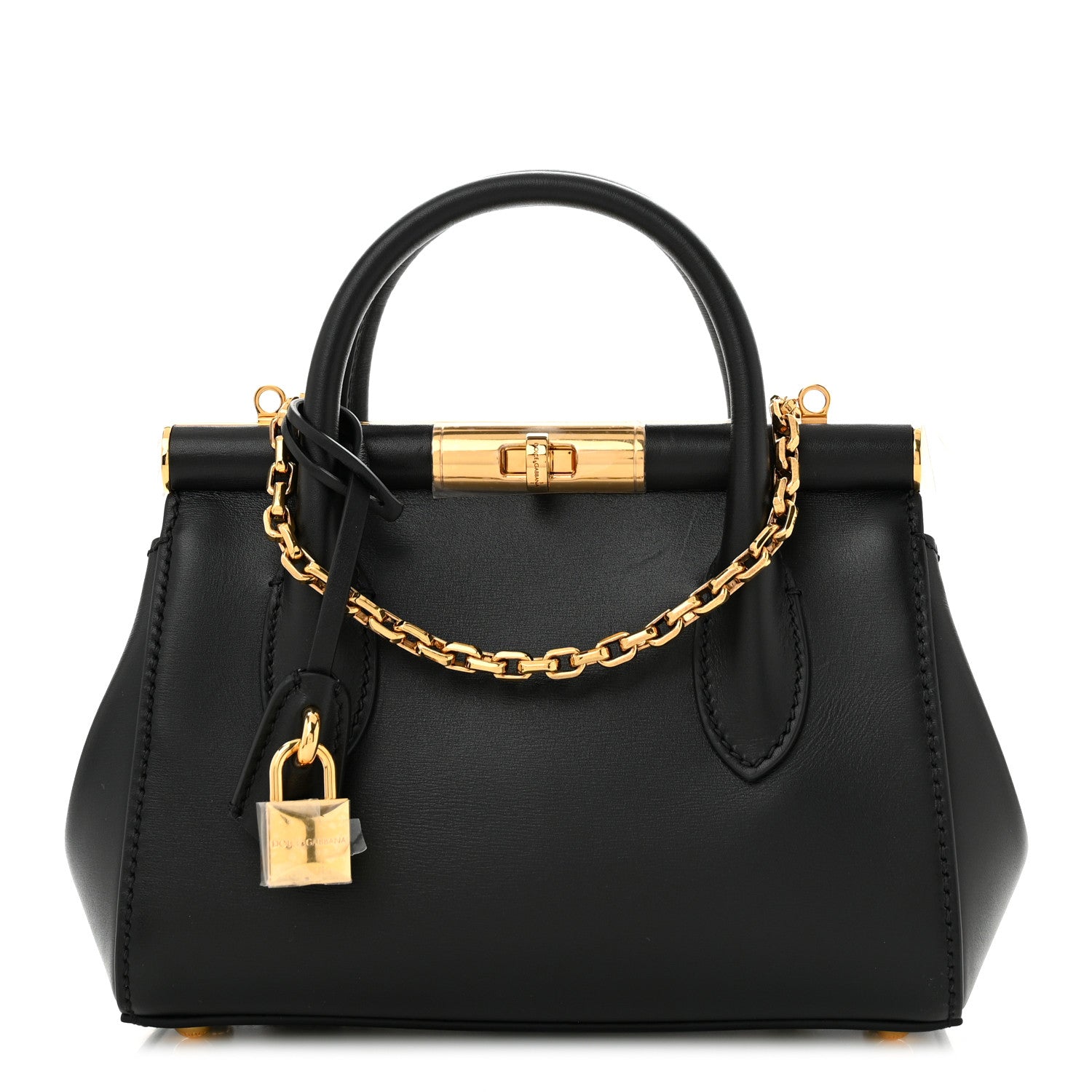 Dolce & Gabbana Vitello Mini Marlene Day Bag Black 1 of 9