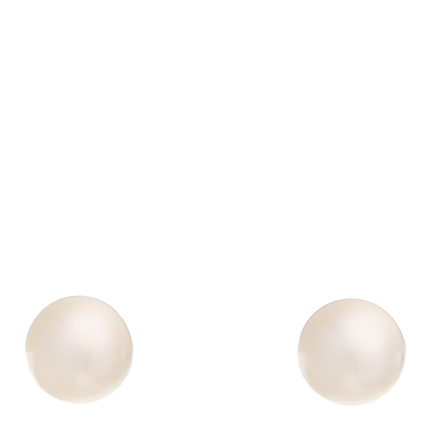 Mikimoto 18K White Gold Akoya Pearl 7.5-8mm Earrings 1 of 6