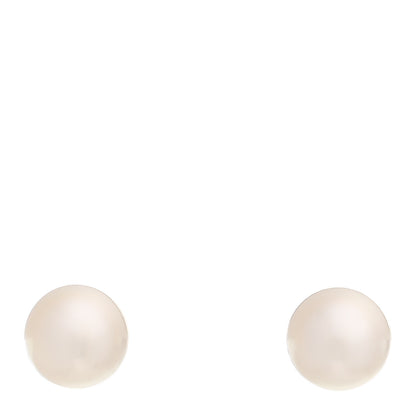 Mikimoto 18K White Gold Akoya Pearl 7.5-8mm Earrings 1 of 6