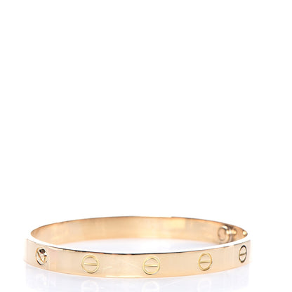 Cartier 18K Yellow Gold LOVE Bracelet 17 3 of 7