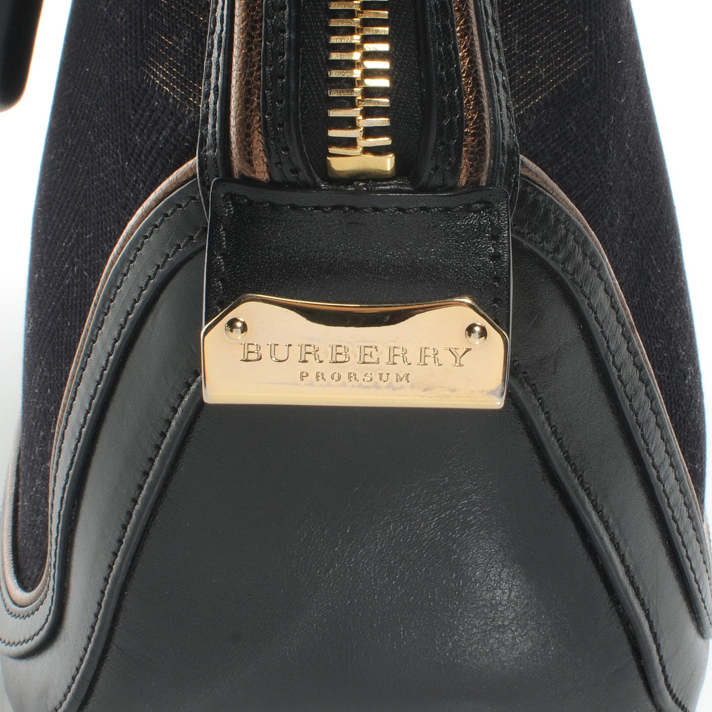 Prorsum Check Jacquard Orchard Bowling Bag