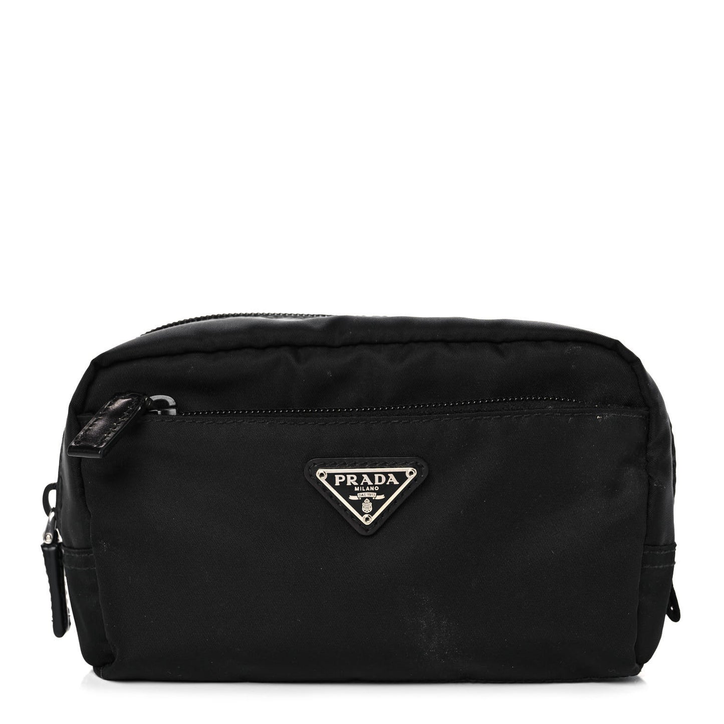 Nylon Vela Cosmetic Pouch Black