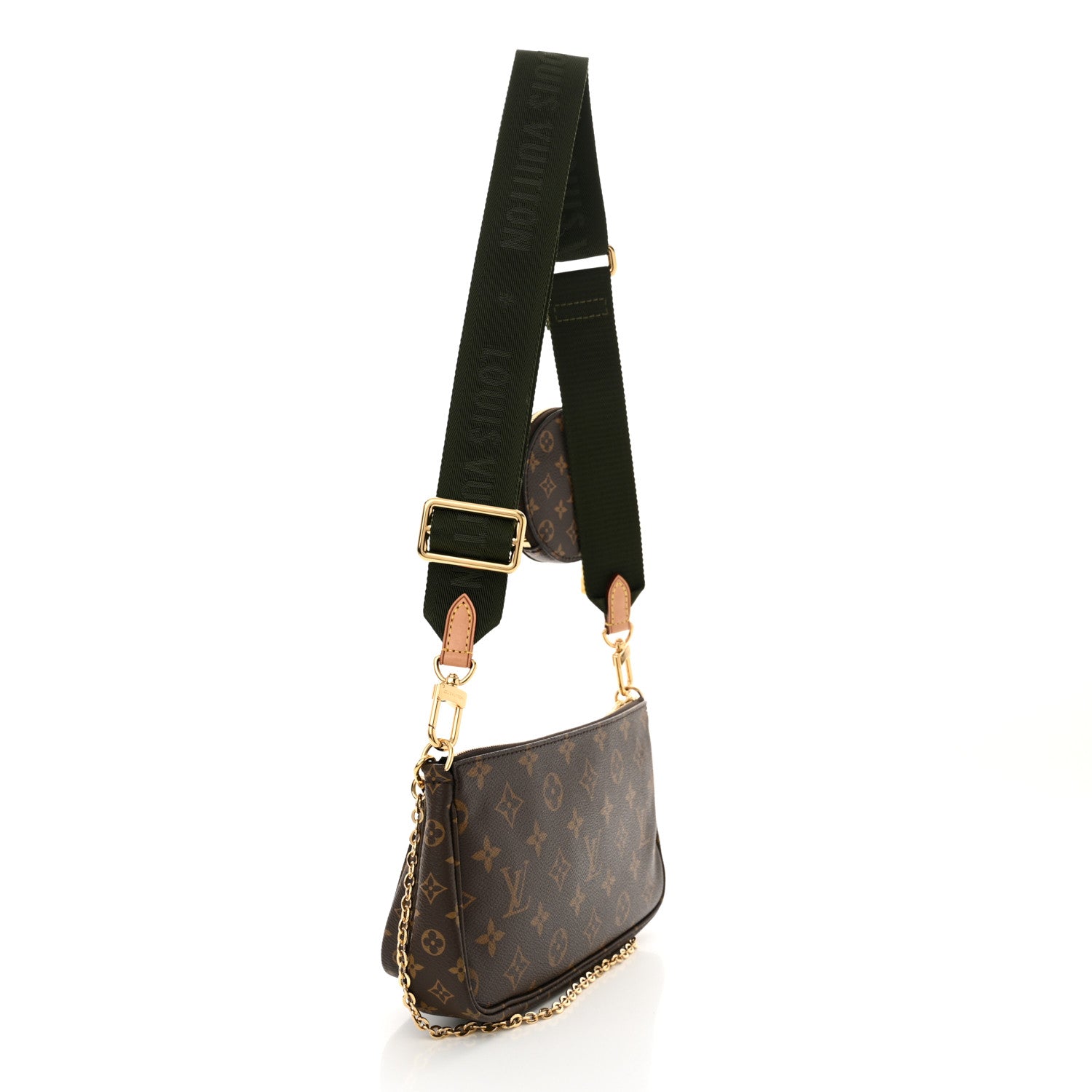 Louis Vuitton Monogram Multi Pochette Accessories Kaki 3 of 11