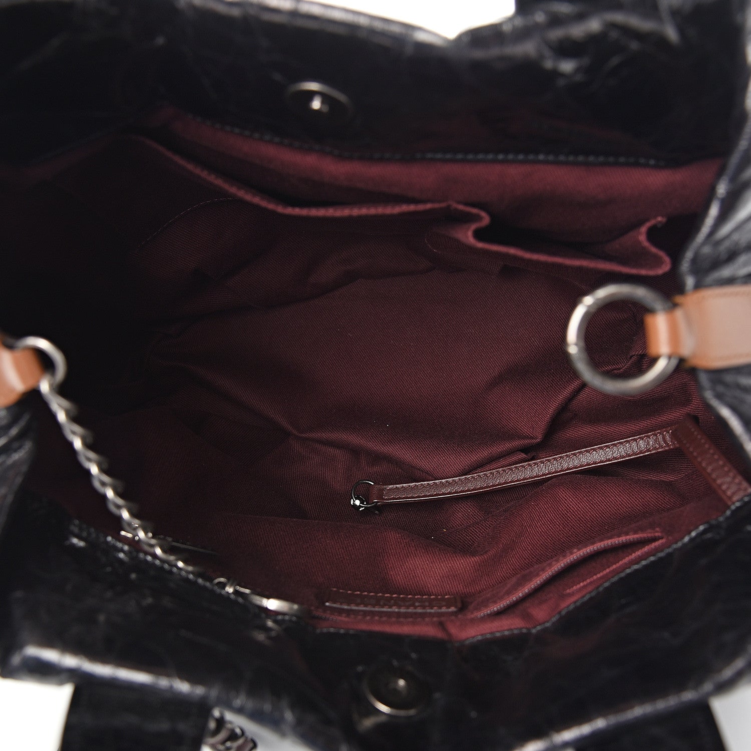 Chanel Iridescent Calfskin Small In The Mix Tote Black 4 of 9