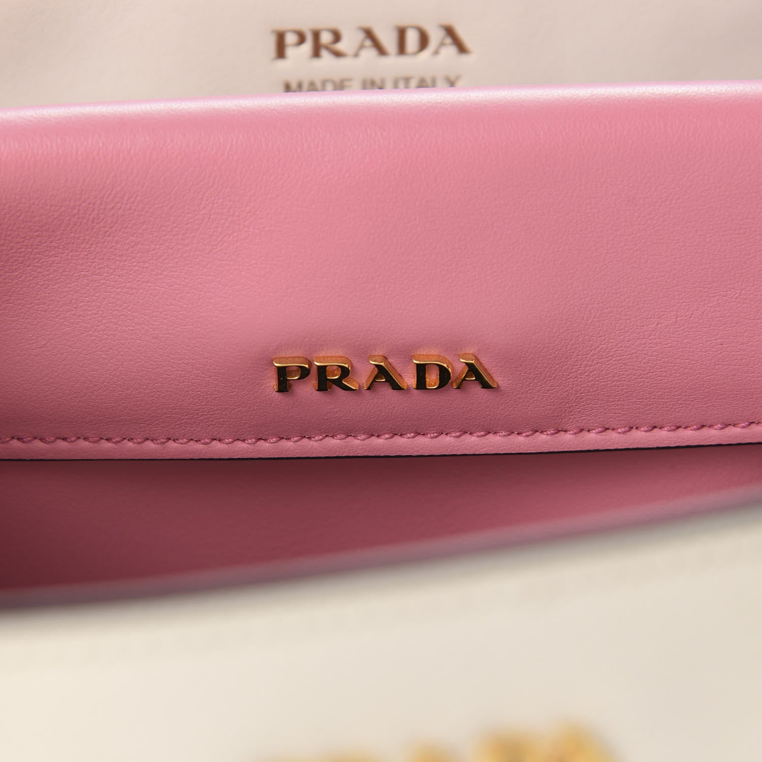 Prada Saffiano City Calf Bibliotheque Bag White Begonia 10 of 11