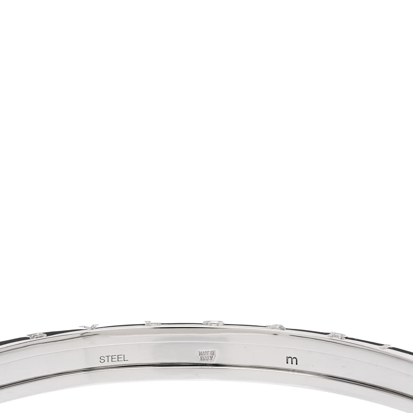 18K Rose Gold Stainless Steel B.Zero1 Cuff Bracelet M
