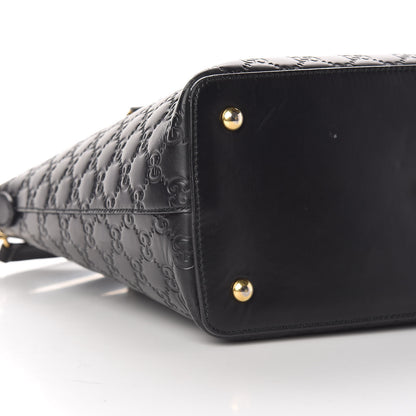 Gucci Guccissima Linea A Foldover Tote Black 13 of 17