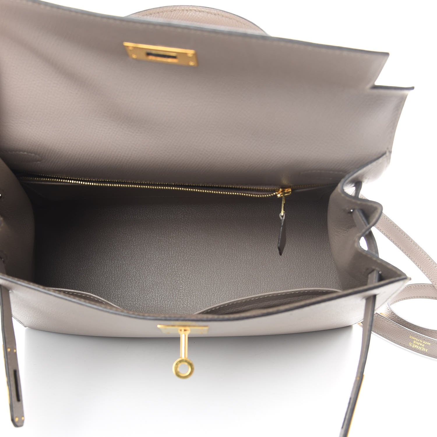 Hermes Epsom Kelly Sellier 28 Gris Asphalte 5 of 11